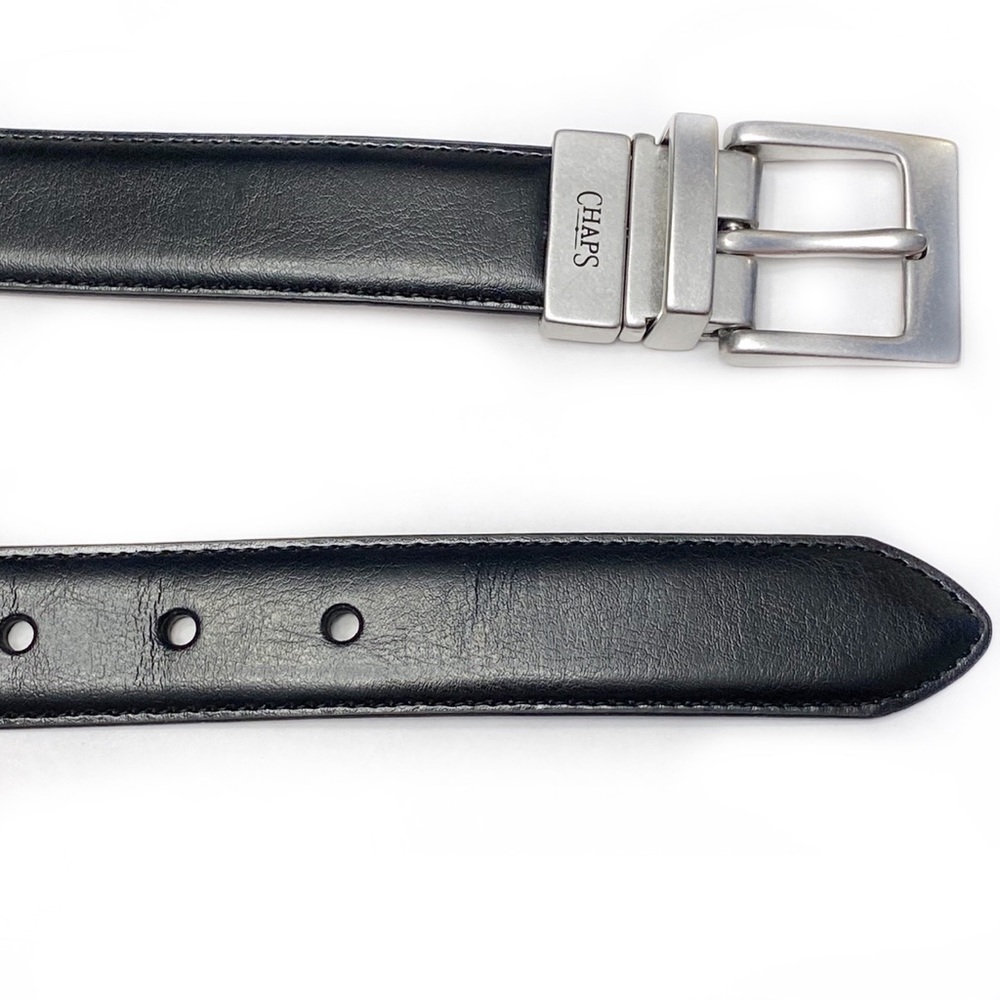 Chaps Men’s Faux Leather Reversible Belt - Picture 4 of 11